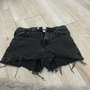 Zara Black Jean shorts